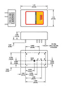 XP Power CA10P CA10P High Voltage DC/DC Converter Regulated Positive Output Programmable 1 W mA Through Hole