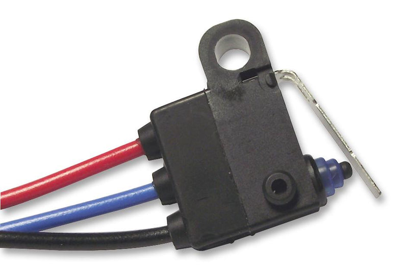 Omron D2HW-C261M D2HW-C261M Microswitch Subminiature Leaf Lever Spdt Wire Leaded 2 A 12 VDC