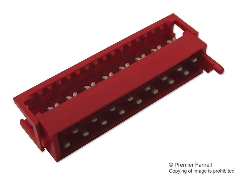 AMP - TE Connectivity 1-215083-6 1-215083-6 IDC Connector Plug Male 1.27 mm 2 Row 16 Contacts Cable Mount