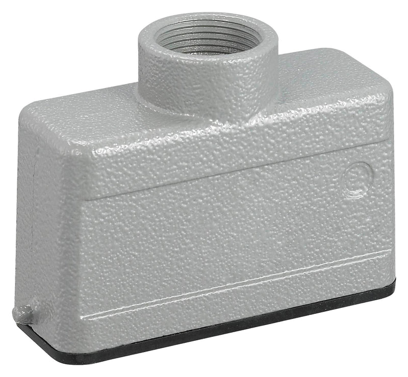Multicomp PRO MP009402 Heavy Duty Connector Hood Top Entry Aluminium Body 1 Lever 16A