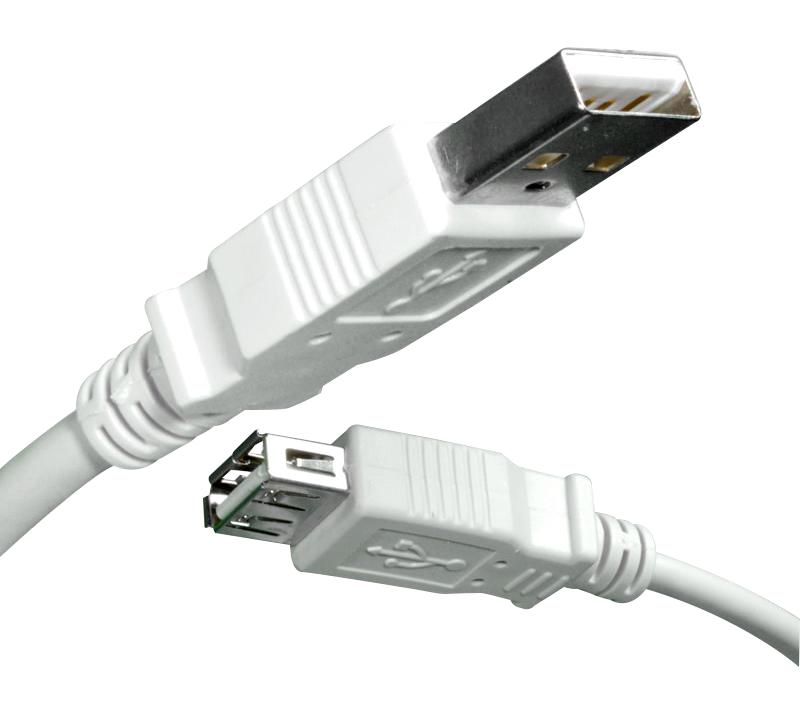 AIM Cambridge - Cinch Connectivity 30-3008-6 USB Cable 2.0 Type A PLUG-RCPT 1.828M