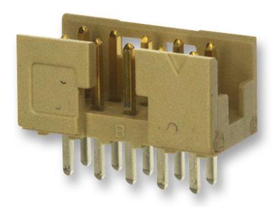 Amphenol Communications Solutions 98414-G06-10ULF Pin Header Wire-to-Board 2 mm Rows 10 Contacts Through Hole FCI Minitek