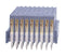 Amphenol Aerospace RVPX-JE208EM2 Conn Backplane Rcpt 72POS 9ROW New