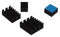 Seeed Studio 110991328 Heat Sink Kit Aluminium Black Raspberry Pi 4B