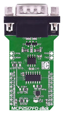 Mikroelektronika MIKROE-2379 Add-On Board CAN FD Controller/Transceiver Click Mikrobus Connector