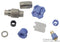 TE CONNECTIVITY T01-0550-P05 Circular Connector, TRIAD 01 Series, Cable Mount Plug, 5 Contacts, Solder Pin, Brass Body