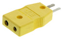 Omega TAS-K-2 TAS-K-2 Thermocouple Connector Plug/Receptacle Type K