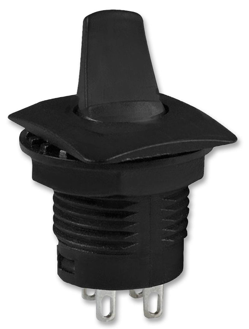E-SWITCH RR3405A Switch Rocker Dpst 10A 125VAC Black