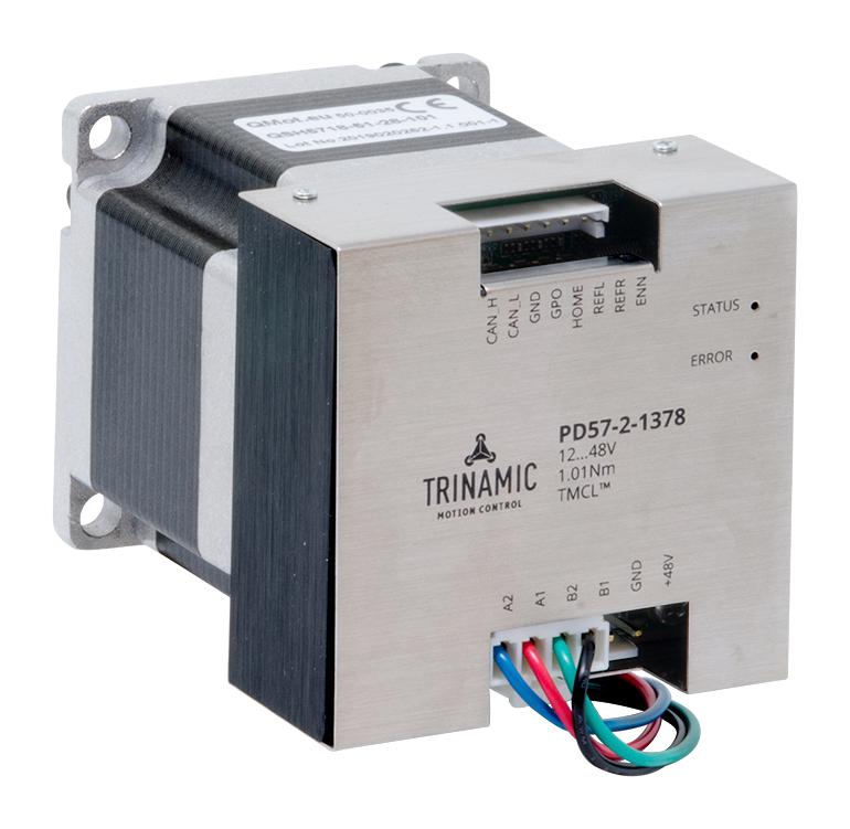 Trinamic / Analog Devices PD57-2-1378-TMCL Stepper Motor Unit 2-Phase 12 VDC to 52 3 A Pandrive PD57-1378 Series