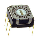 Nidec Copal Electronics SH-7070MC Rotary Coded Switch SH-7000 Series Through Hole 16 Position 5 VDC Hexadecimal Complement