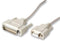 Videk 1054 Computer Cable D Sub Mini Socket 9 Way Plug 25 0.98ft 300mm White