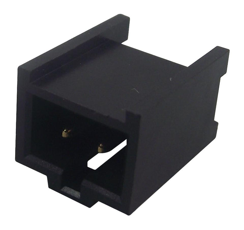 Molex 90136-2102 Pin Header Signal 2.54 mm 1 Rows 2 Contacts Through Hole Right Angle