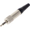 Cable Techniques CT-3.5TRS-DLX Deluxe 3.5mm TRS Locking Connector for Sennheiser G3, 2000, Sony, & Azden Devices (Nickel)