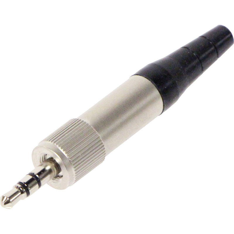Cable Techniques CT-3.5TRS-DLX Deluxe 3.5mm TRS Locking Connector for Sennheiser G3, 2000, Sony, & Azden Devices (Nickel)
