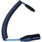 Cable Techniques TA3F to 3-Pin XLR Male Coiled Cable for Lectrosonics LR Receiver (6", Extends to 18")