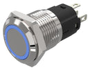 EAO 82-4551.1124 82-4551.1124 Vandal Resistant Switch Series 82 16 mm Spdt Momentary Round Flat New