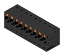 Weidmuller 2500520000 2500520000 Wire-To-Board Terminal Block 10 mm 9 Ways 18 AWG 4 16 mm&Acirc;&sup2; Push In