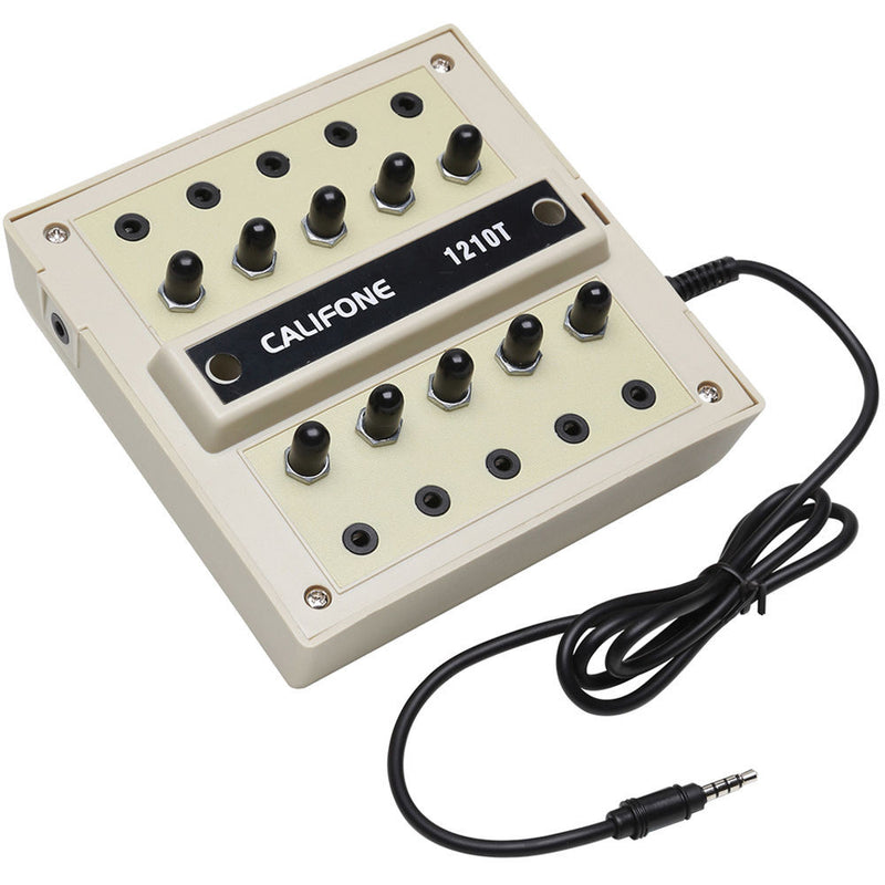 Califone 1210T 2-Way 10-Position Stereo Jackbox