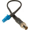 Camplex ST Female to LC Male Singlemode Fiber Tactical Adapter Cable (6")