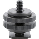 CAMVATE 1/4"-20 Male Thread to Hot Shoe Adapter