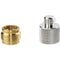 CAMVATE 3/8"-16 (F) To 5/8"-27 (M) And 1/4"-20 (F) To 3/8"-16 (M) Screw Adapter Set