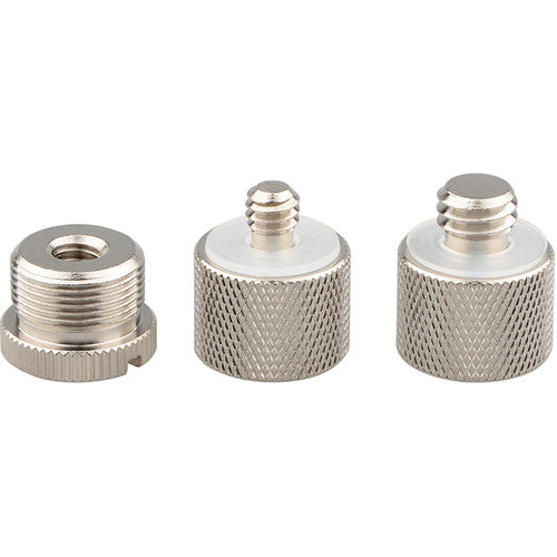 CAMVATE 1/4"-20 (F) To 5/8"-27 (M) , 5/8"-27 (F) To 1/4"-20 (M) And 5/8"-27 (F) To 3/8"-16 (M) Screw Adapter