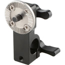 CAMVATE 15mm Rod Clamp with ARRI Rosette Mount (Black Thumbscrew)