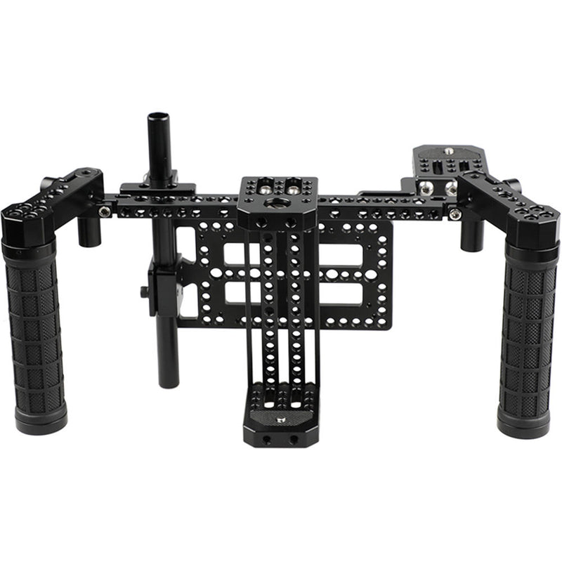 CAMVATE Director's Monitor Cage Kit with Adjustable Rack