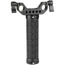 CAMVATE Rubber Handgrip with Rod Bracket for Shoulder Rig (15mm LWS)
