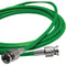 Canare 10' L-3CFW RG59 HD-SDI Coaxial Cable with Male BNCs (Green)