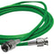 Canare 15' L-3CFW RG59 HD-SDI Coaxial Cable with Male BNCs (Green)