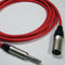Canare Starquad XLRM-TRSM Cable (Red, 25')
