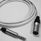 Canare Starquad XLRM-TRSM Cable (White, 25')