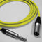 Canare Starquad XLRM-TRSM Cable (Yellow, 25')