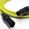 Canare L-4E6S Star Quad XLRM to XLRF Microphone Cable - 3' (Yellow)