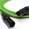 Canare L-4E6S Star Quad XLRM to XLRF Microphone Cable - 6' (Green)
