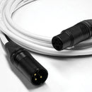 Canare L-4E6S Star Quad XLRM to XLRF Microphone Cable - 6' (White)
