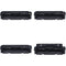 Canon 046 Standard-Capacity Color / High-Capacity Black Toner Cartridge Kit (Cyan, Magenta, Yellow, Black)