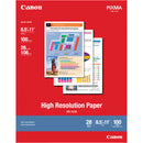 Canon High Resolution Paper (8.5 x 11", 100 Sheets)