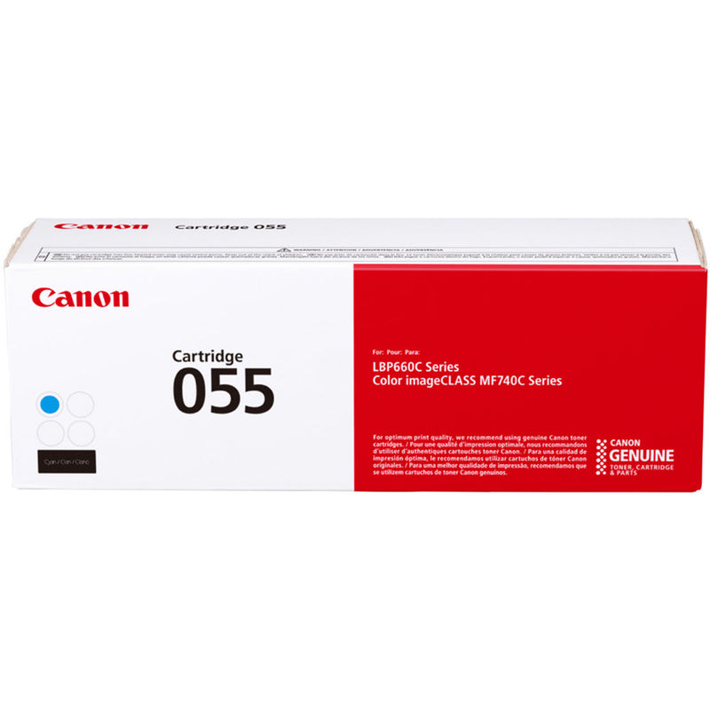 Canon 055 Standard-Capacity Cyan Toner Cartridge