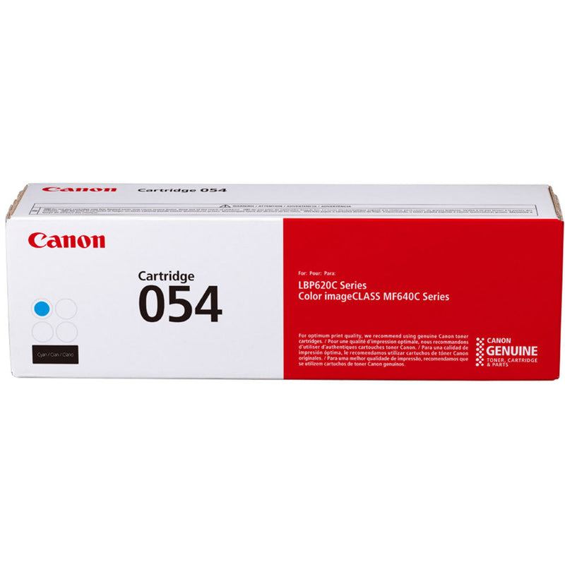 Canon 054 Standard-Capacity Cyan Toner Cartridge