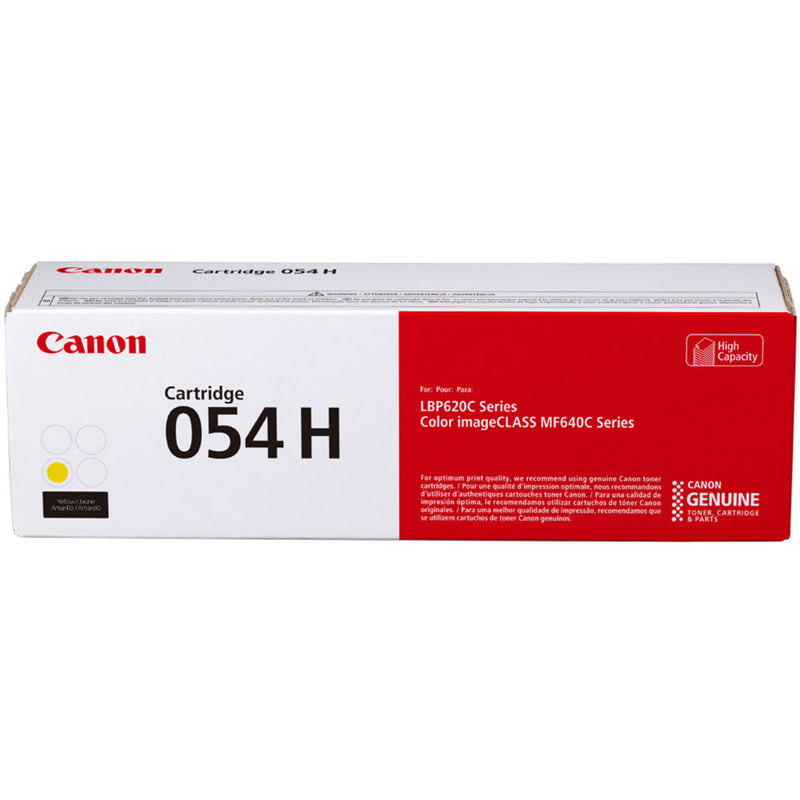 Canon 054 High-Capacity Yellow Toner Cartridge