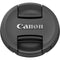 Canon 55mm Center Pinch Snap-On Lens Cap
