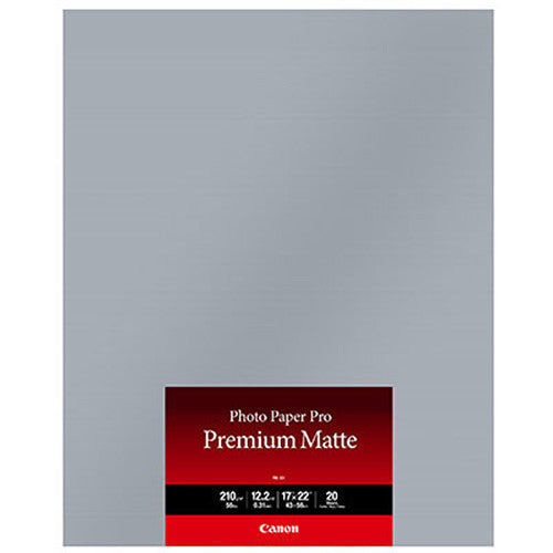 Canon PM-101 Photo Paper Pro Premium Matte (17 x 22", 20 Sheets)