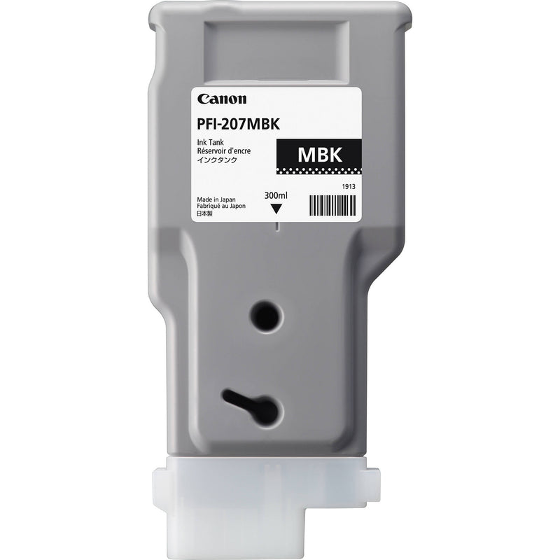 Canon PFI-207MBK Matte Black Ink Cartridge (300 ml)