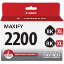 Canon PGI-2200XL Black Ink Cartridge (2-Pack)
