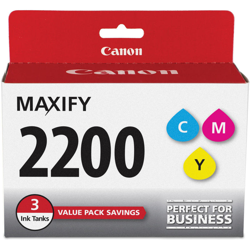 Canon PGI-2200 CMY Ink Cartridge Pack