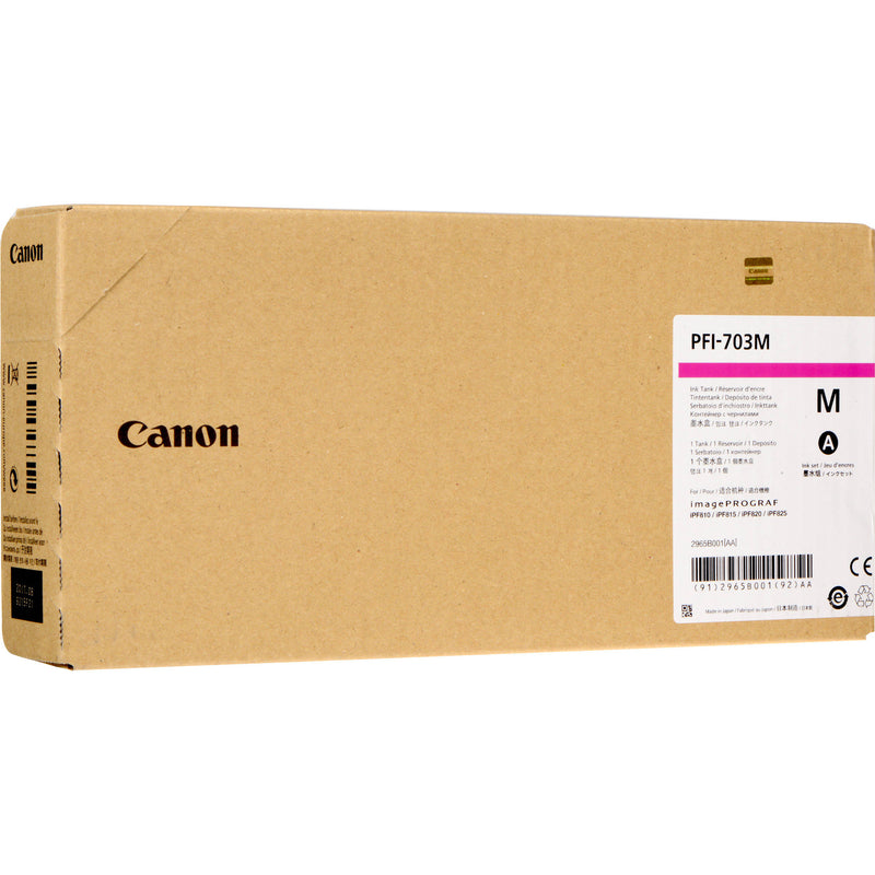 Canon PFI-707M Magenta Ink Cartridge (700 mL)