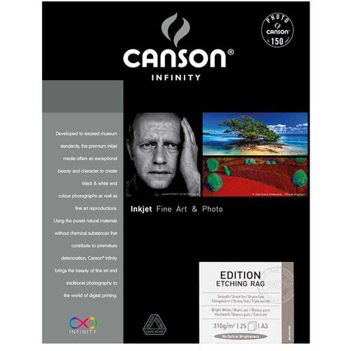 Canson Infinity Edition Etching Rag Paper (13 x 19", 25 Sheets)