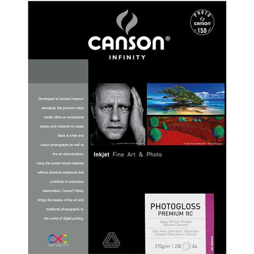 Canson Infinity PhotoGloss Premium RC Paper (13 x 19", 25 Sheets)